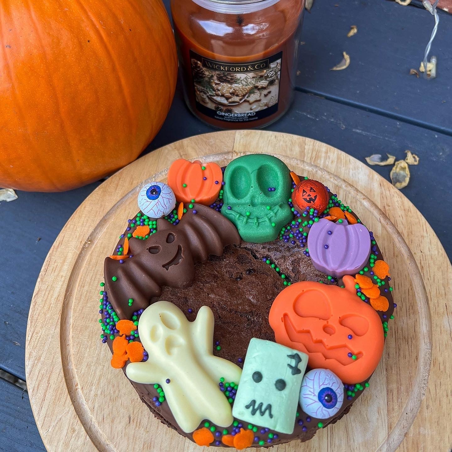 Trick or Treat Brownie Wheel