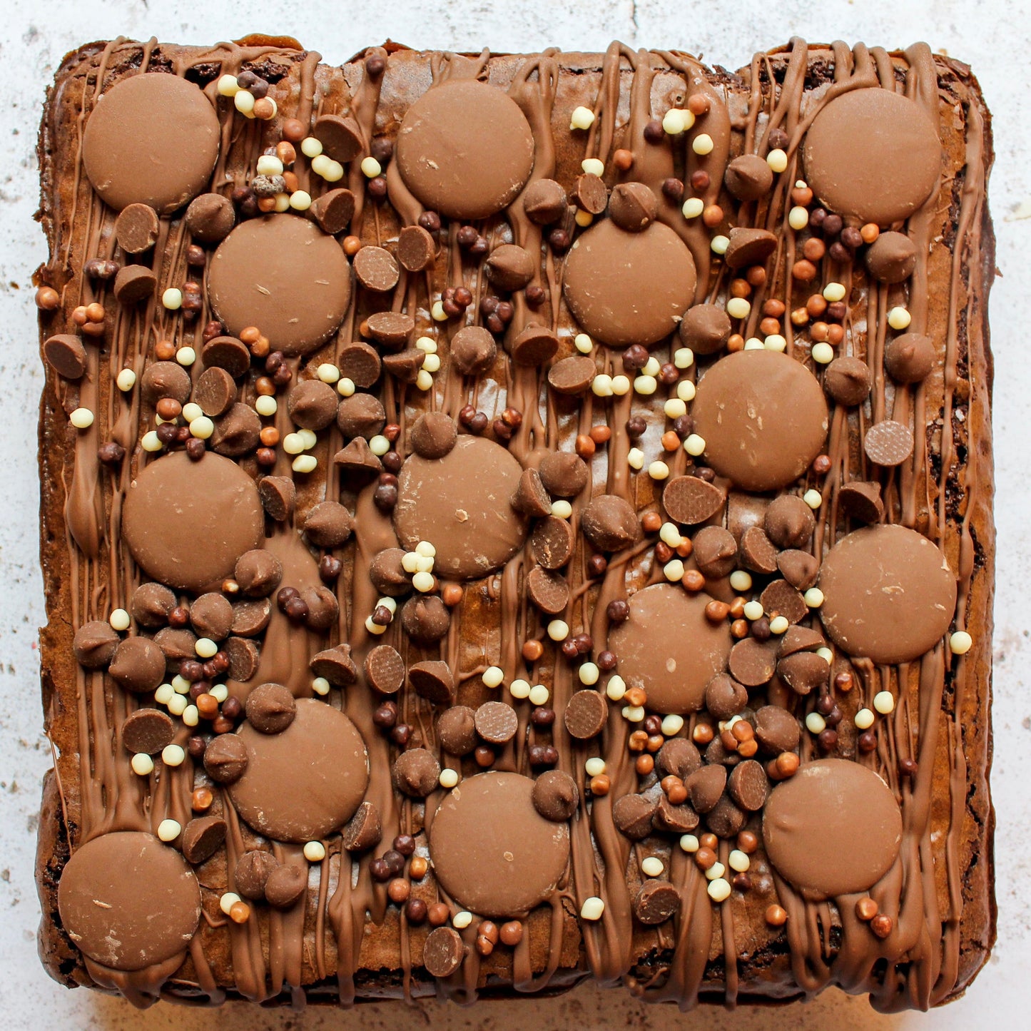 Fully Loaded Brownie Slab
