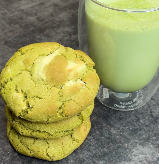 White Chocolate Matcha Cookie