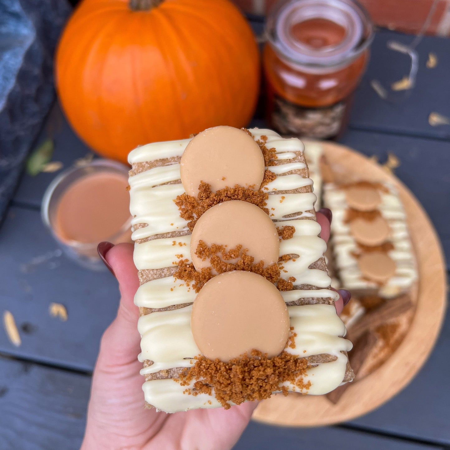 Chai Latte Blondies